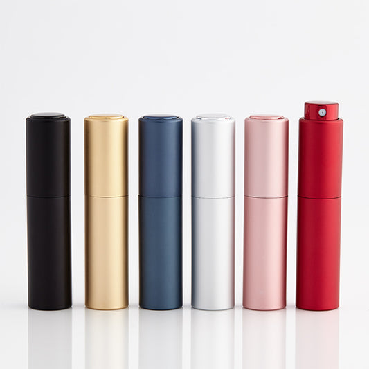 Aluminium Twist-Up Perfume Refillable Atomizer